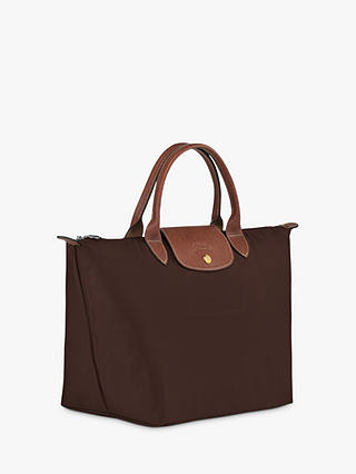 Longchamp Le Pliage Original Medium Top Handle Bag, Ebony