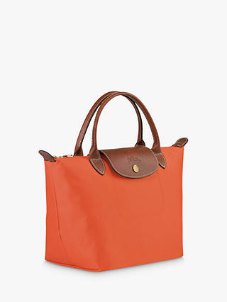 Longchamp Le Pliage Original Small Top Handle Bag, Orange