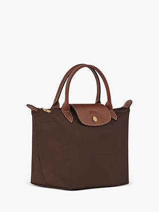 Longchamp Le Pliage Original Small Top Handle Bag, Ebony