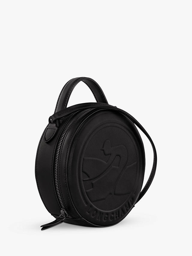 Longchamp Box-Trot Extra Small Leather Cross Body Bag, Black