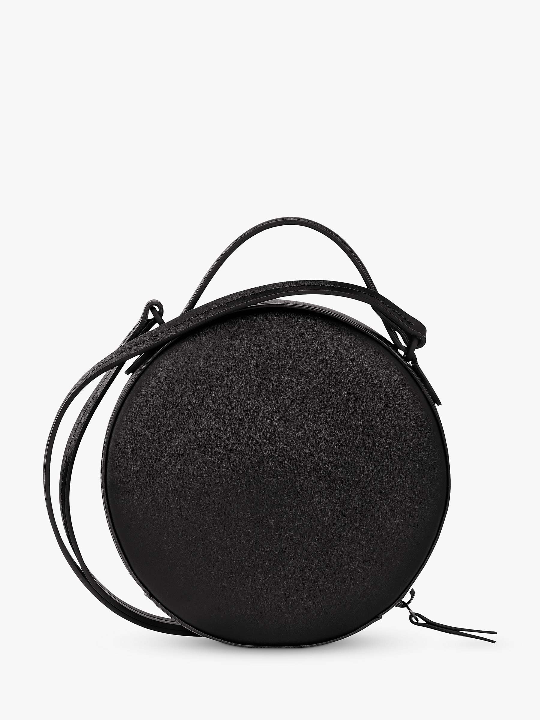 Buy Longchamp Box-Trot Extra Small Leather Cross Body Bag, Black Online at johnlewis.com