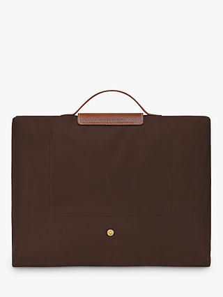 Longchamp Le Pliage Original Briefcase, Ebony