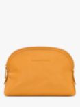 Longchamp Le Foulonné Leather Pouch, Apricot