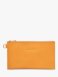 Longchamp Le Foulonné Leather Pouch Bag, Apricot