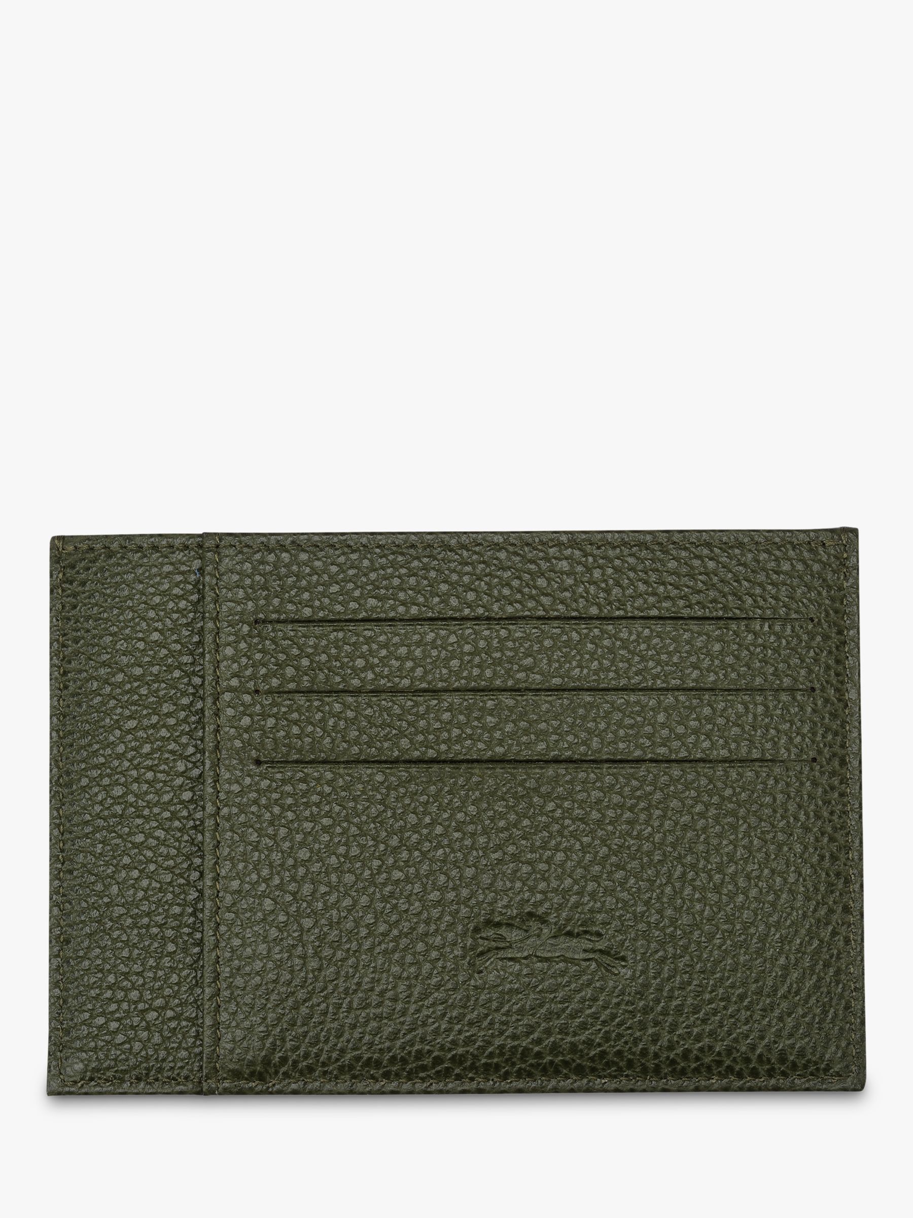 Longchamp discount card wallet