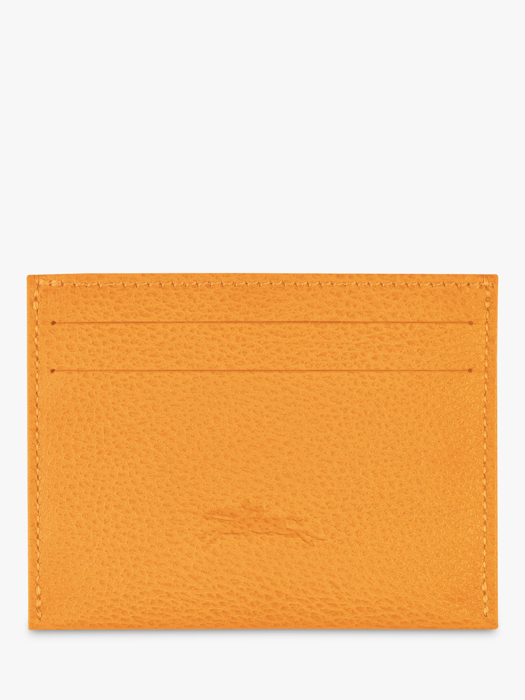 Buy Longchamp Le Foulonné Leather Card Holder Online at johnlewis.com