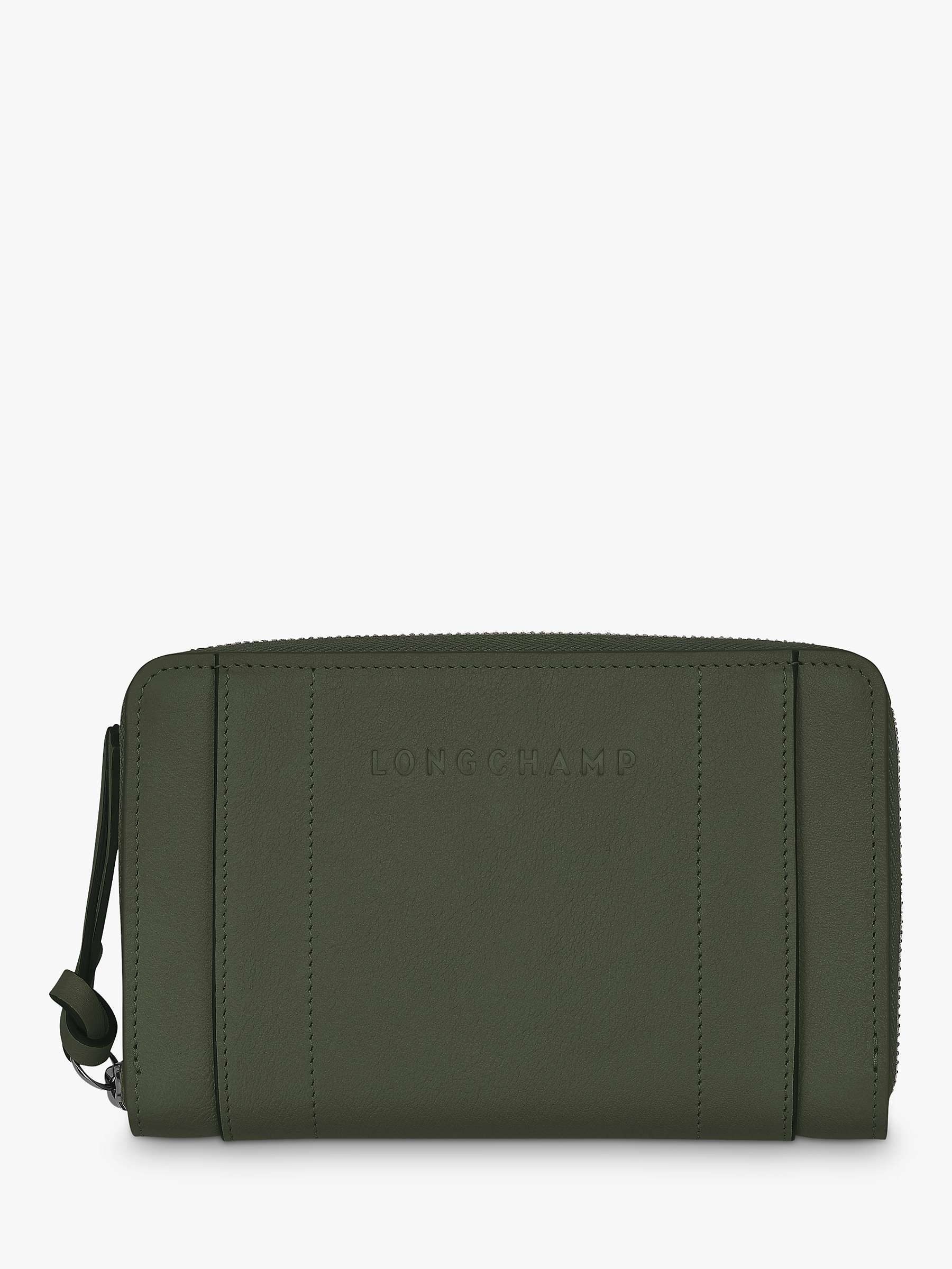 Buy Longchamp 3D Leather Wallet Online at johnlewis.com