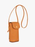 Longchamp Épure Leather Phone Pouch Bag, Apricot