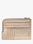 Aspinal of London Zipped Travel Wallet and Passport Cover, Champagne