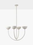 Lights & Lamps Ruzo 4 Arm Porcelain Ceiling Pendant