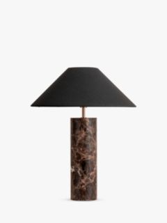 John Lewis Fishing Rod Table Lamp, Walnut/Black