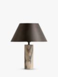 lights&lamps Cline Marble Table Lamp, Bronze