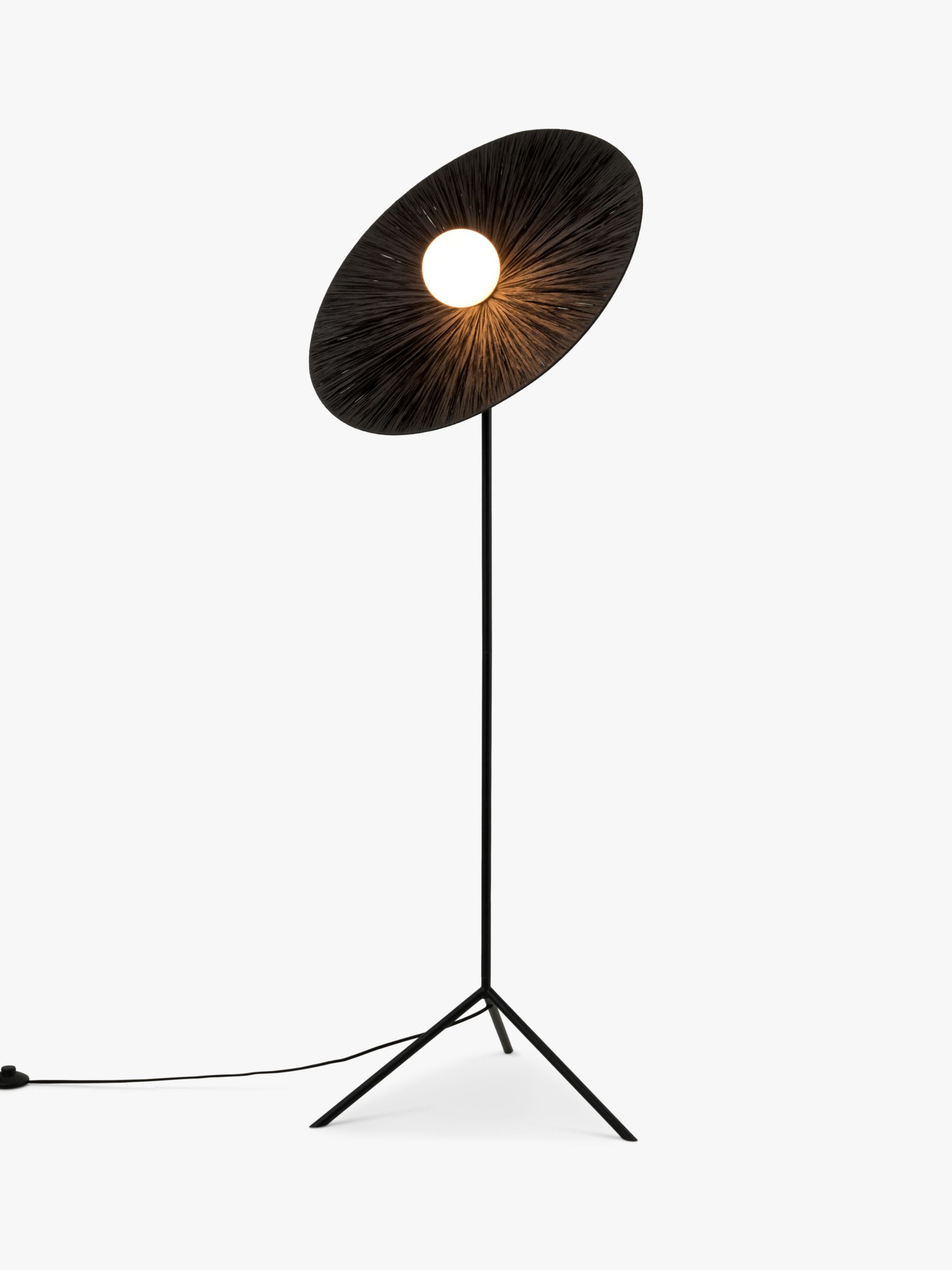 Lights & Lamps Ridotti Raffia Floor Lamp