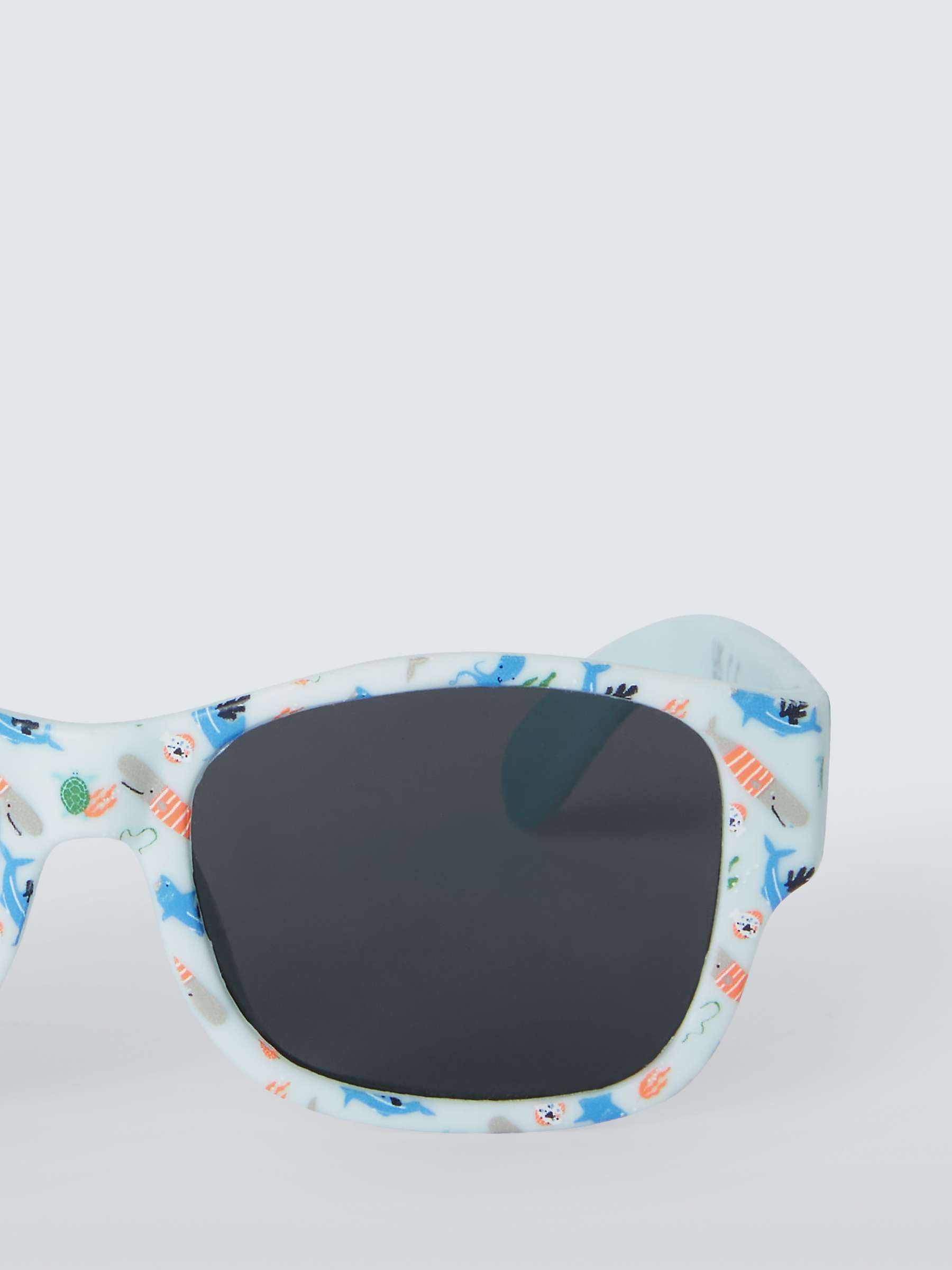 Buy John Lewis Baby Gone Fishing Sunglasses, Blue Online at johnlewis.com
