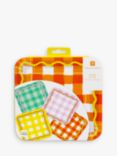 Talking Tables Gingham Paper Plates, Pack of 12