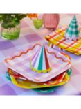 Talking Tables Gingham Paper Plates, Pack of 12