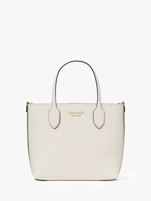 kate spade new york Bleecker Small Leather Tote Bag, Parchment