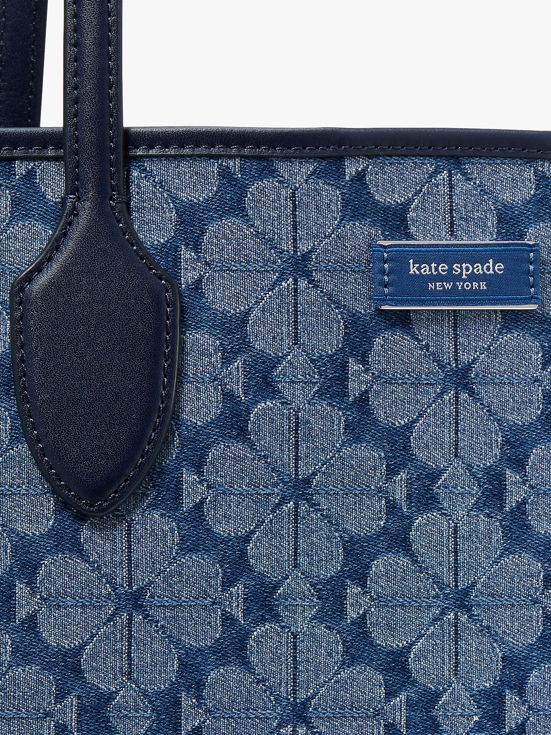 Buy kate spade new york Bleecker Denim Tote Bag, Blue Online at johnlewis.com