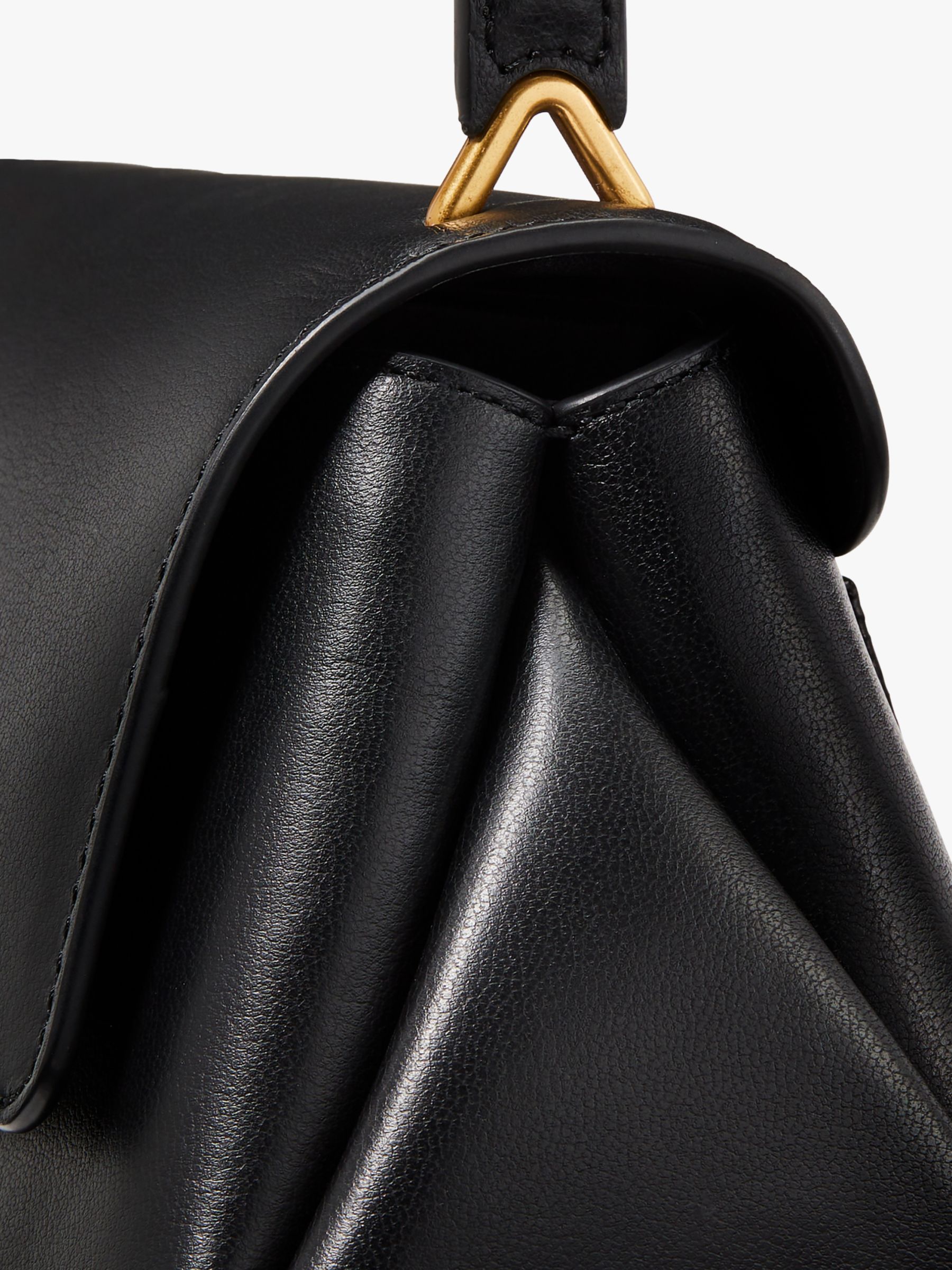 kate spade new york Grace Leather Shoulder Bag, Black
