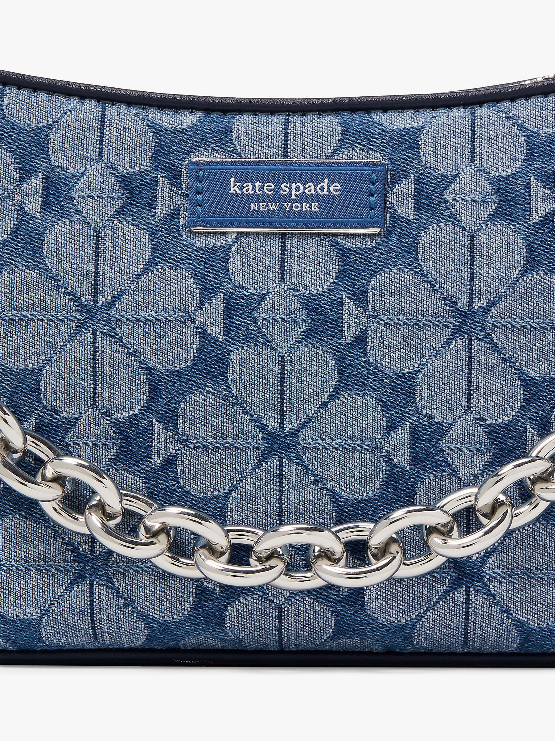 Buy kate spade new york Jolie Denim Cross Body Bag, Blue Online at johnlewis.com