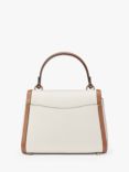 kate spade new york Katie Leather Top Handle Cross Body Bag, Halo White