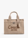 Coach Cargo Small Canvas Tote Bag, Beige