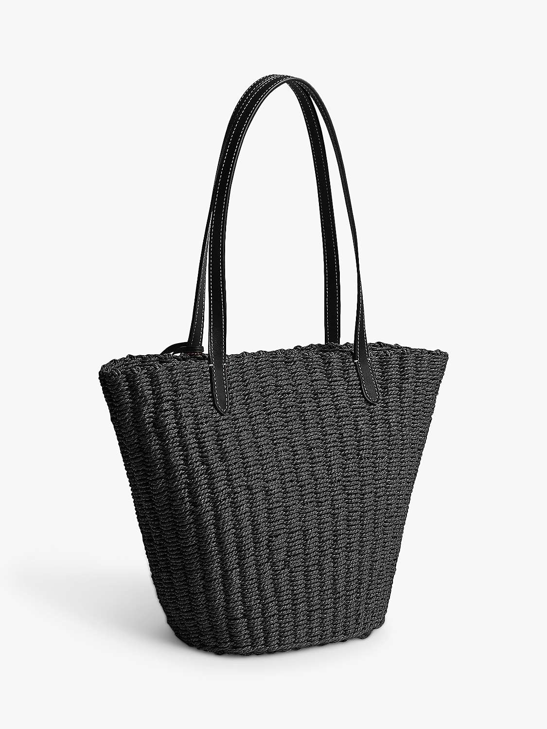 Buy Coach Small Straw Tote Bag Online at johnlewis.com