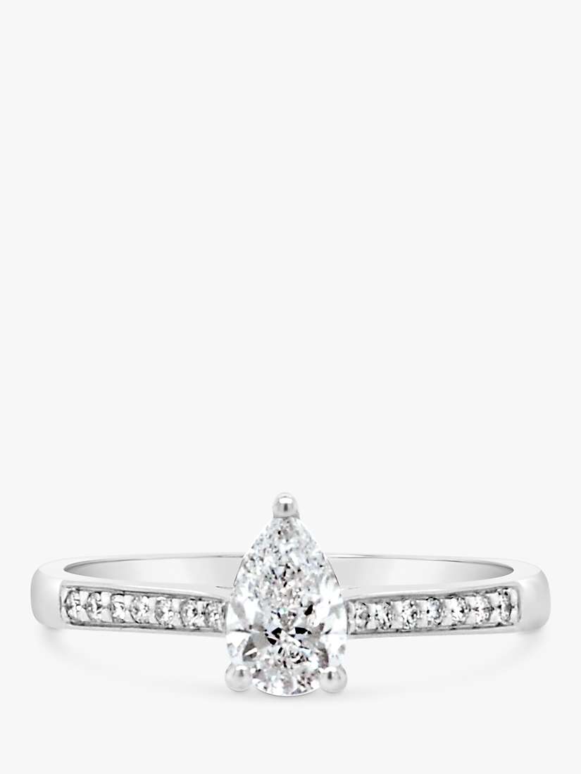 Buy Milton & Humble Jewellery Second Hand 18ct White Gold Diamond Ring Online at johnlewis.com
