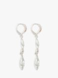 Susan Caplan Vintage Givenchy Swarovski Crystal Drop Earrings