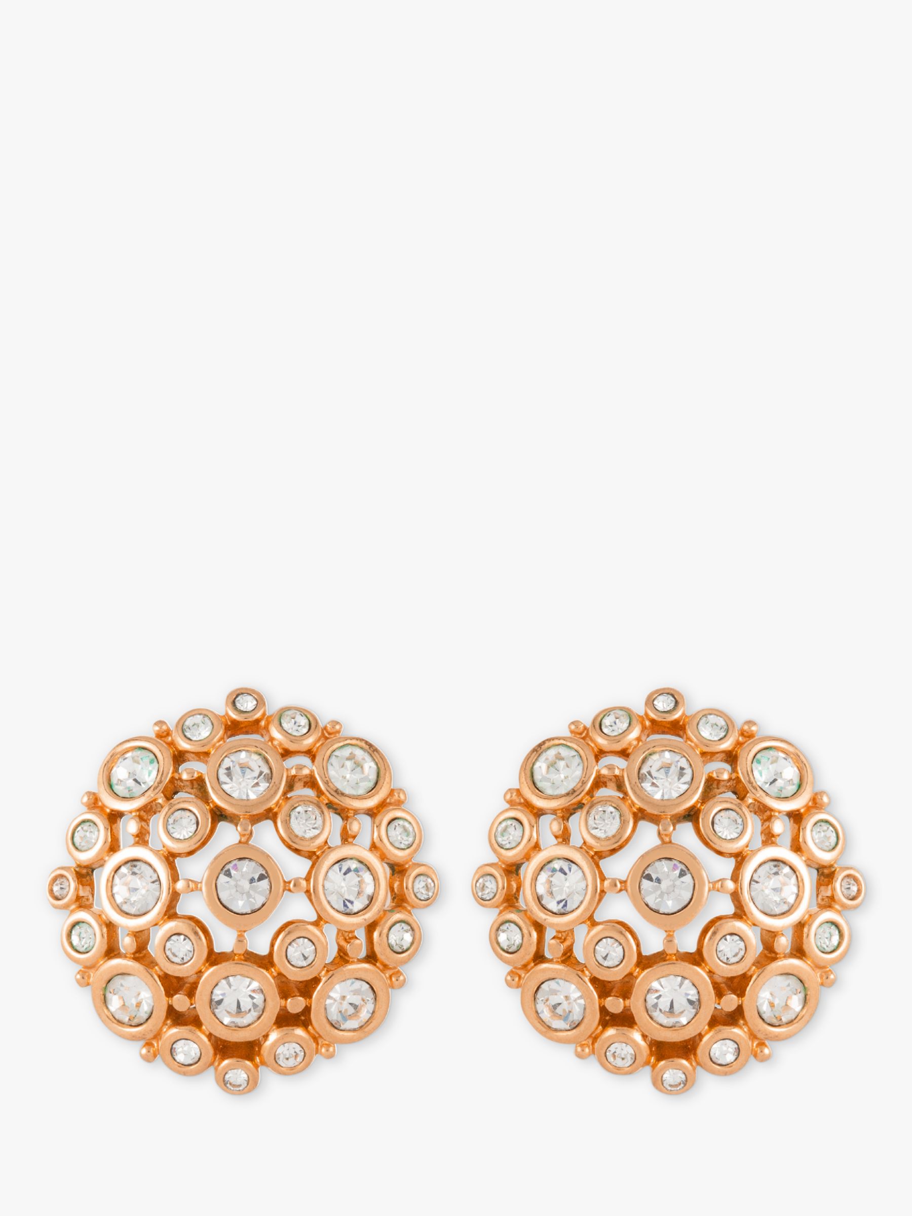 Buy Susan Caplan Vintage Swarovski Crystal Collar Necklace & Clip-On Earrings Jewellery Set Online at johnlewis.com
