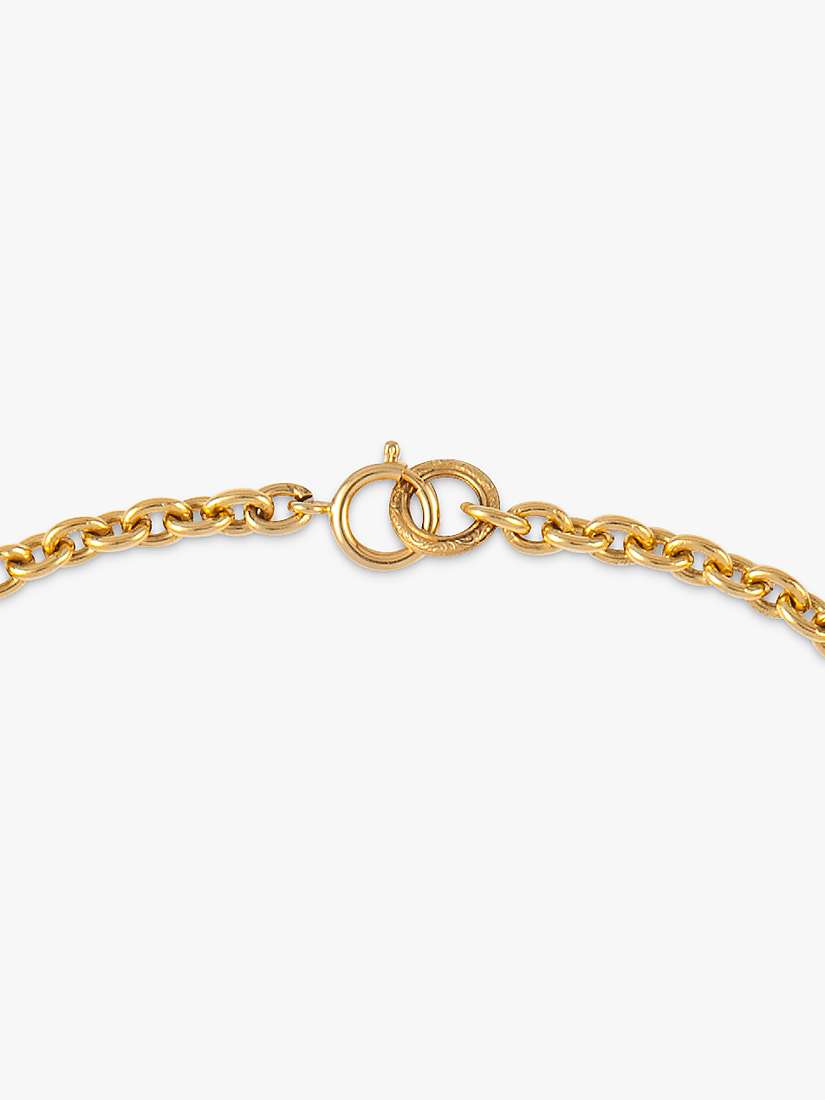 Buy Susan Caplan Vintage Chanel Logo Byzantine Medallion Pendant Necklace Online at johnlewis.com