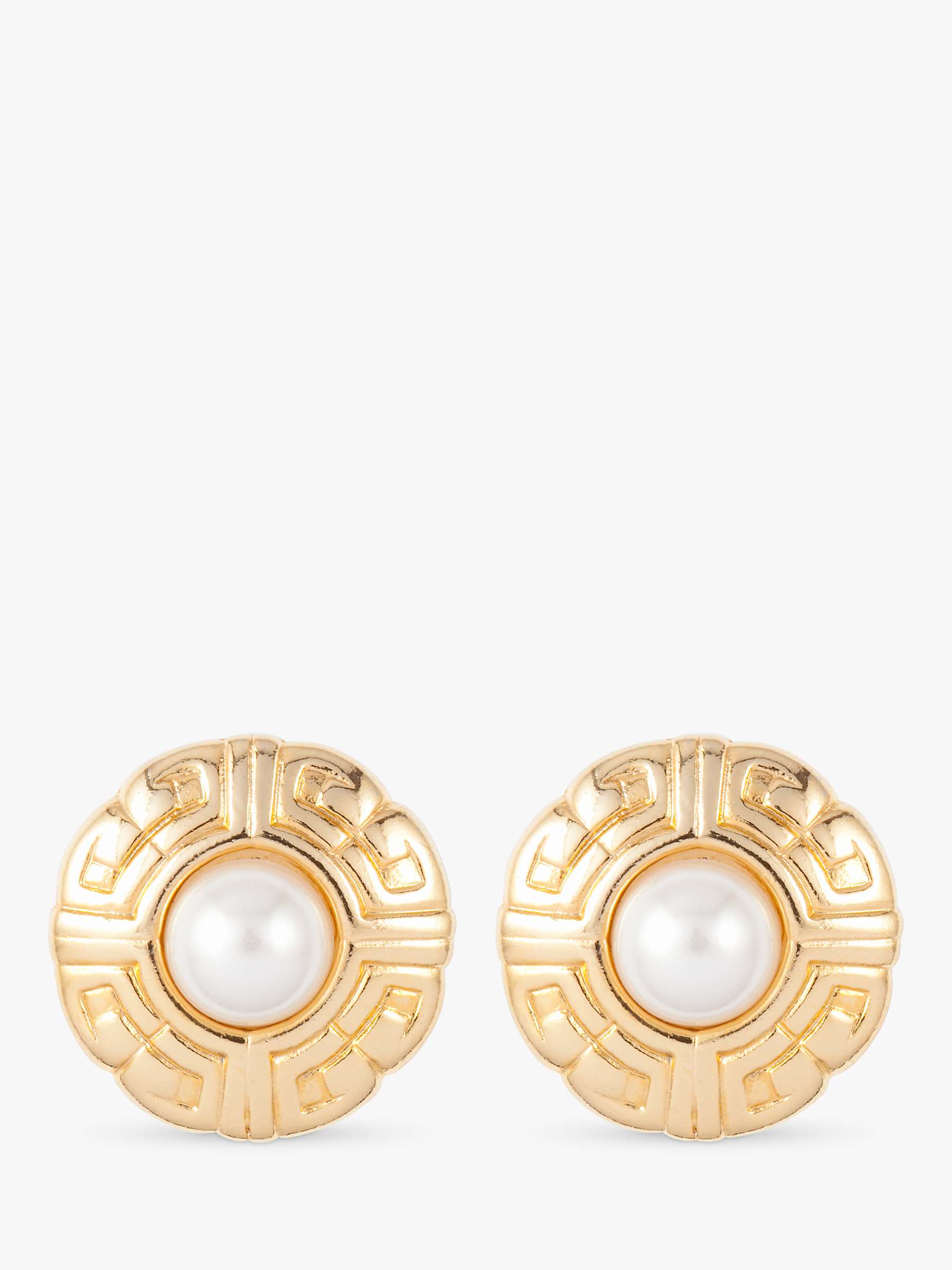 Buy Susan Caplan Vintage Givenchy Faux Pearl Clip-On Earrings Online at johnlewis.com