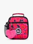 Hype Kids' Spray Hearts Lunch Bag, Pink/Multi