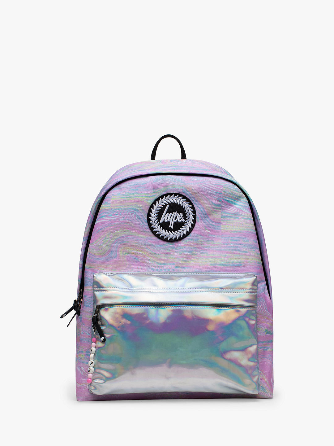 Hype Kids' Holographic Static Backpack, Multi at John Lewis & Partners