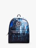 Hype Kids' Graffiti Drip Backpack, 18L, Black/Multi