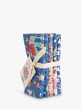 Tilda Farm Flowers Fat Quarter Fabrics, Pack of 5, Blue