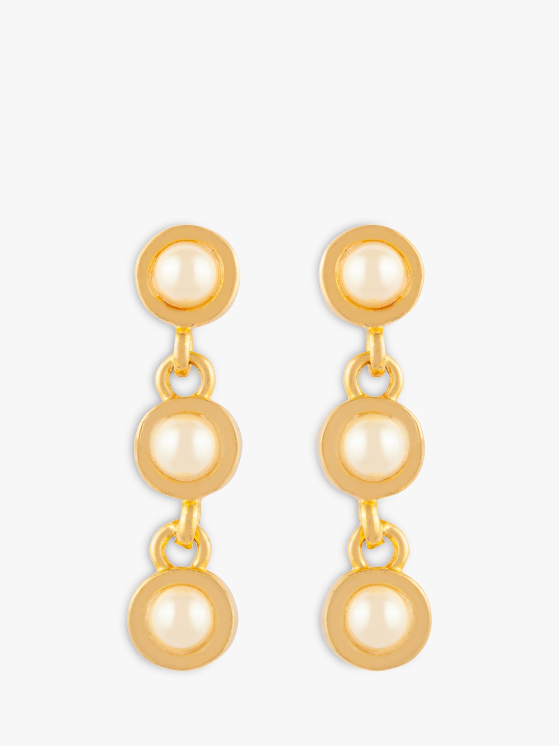 Susan Caplan Vintage Rediscovered Collection Faux Pearl Gold Plated ...