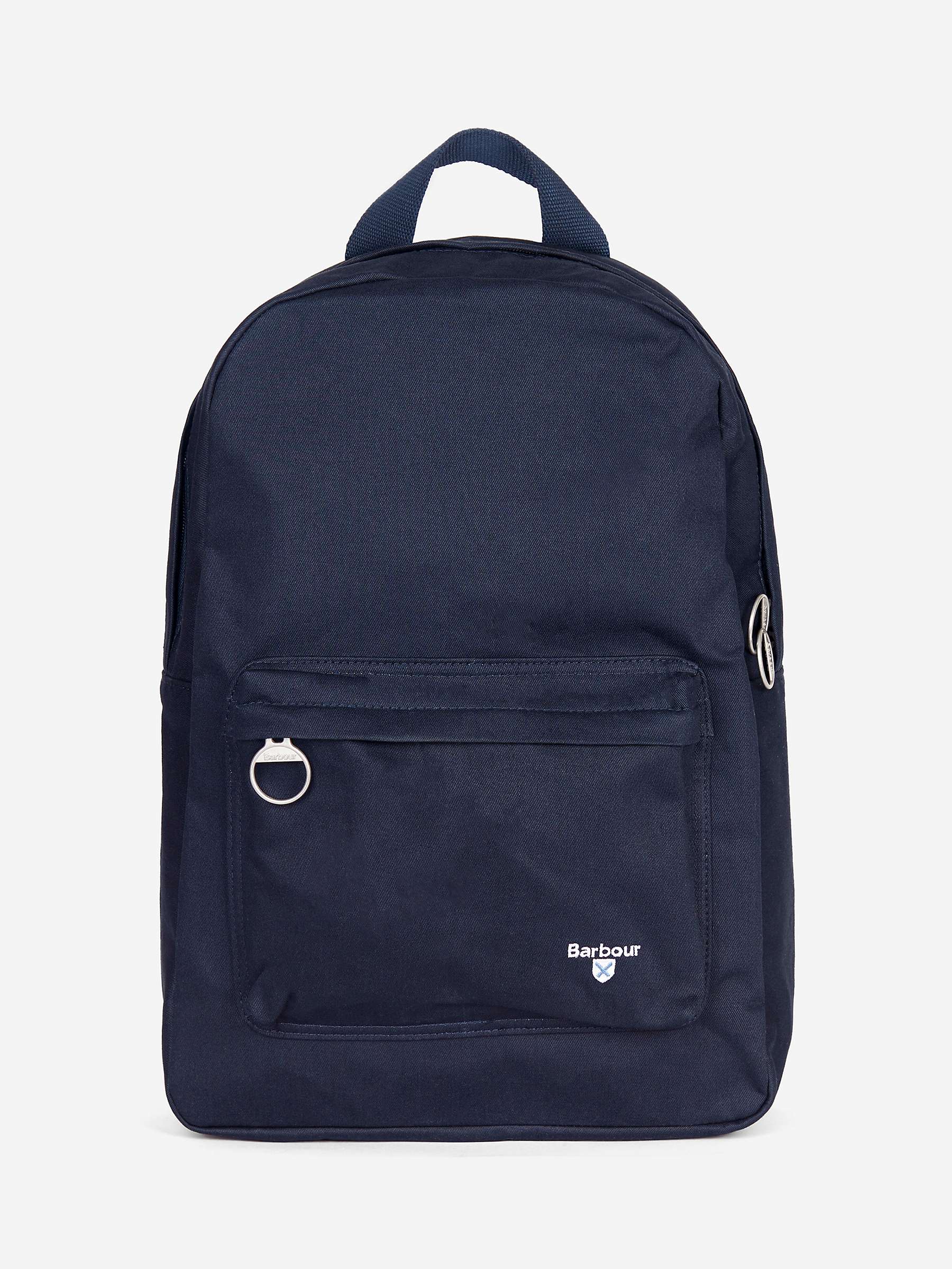Buy Barbour Cascade Backpack, Navy Online at johnlewis.com