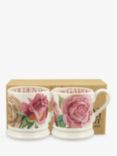 Emma Bridgewater Roses All My Life Half Pint Mug, Set of 2, 300ml, Pink