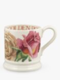 Emma Bridgewater Roses All My Life Half Pint Mug, Set of 2, 300ml, Pink