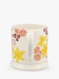 Emma Bridgewater Wild Daffodils 'Mum' Half Pint Mug, 300ml, Yellow/Multi