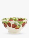 Emma Bridgewater Vegetable Garden Strawberries French Bowl, 14.5cm, Red