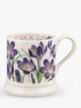 Emma Bridgewater Flowers Crocus Half Pint Mug, 300ml, Purple