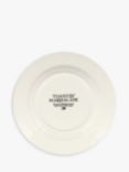 Emma Bridgewater Black Toast Scones & Jam Plate, 22cm, Black/White