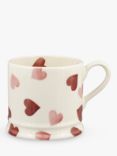 Emma Bridgewater Pink Hearts Small Mug, 175ml, Pink