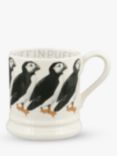 Emma Bridgewater Puffin Half Pint Mug, 300ml, Black