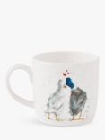 Wrendale Designs Duck Love Bone China Mug, 310ml, White/Multi