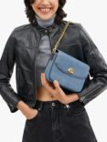 Coach Cassie 19 Denim Cross Body Bag