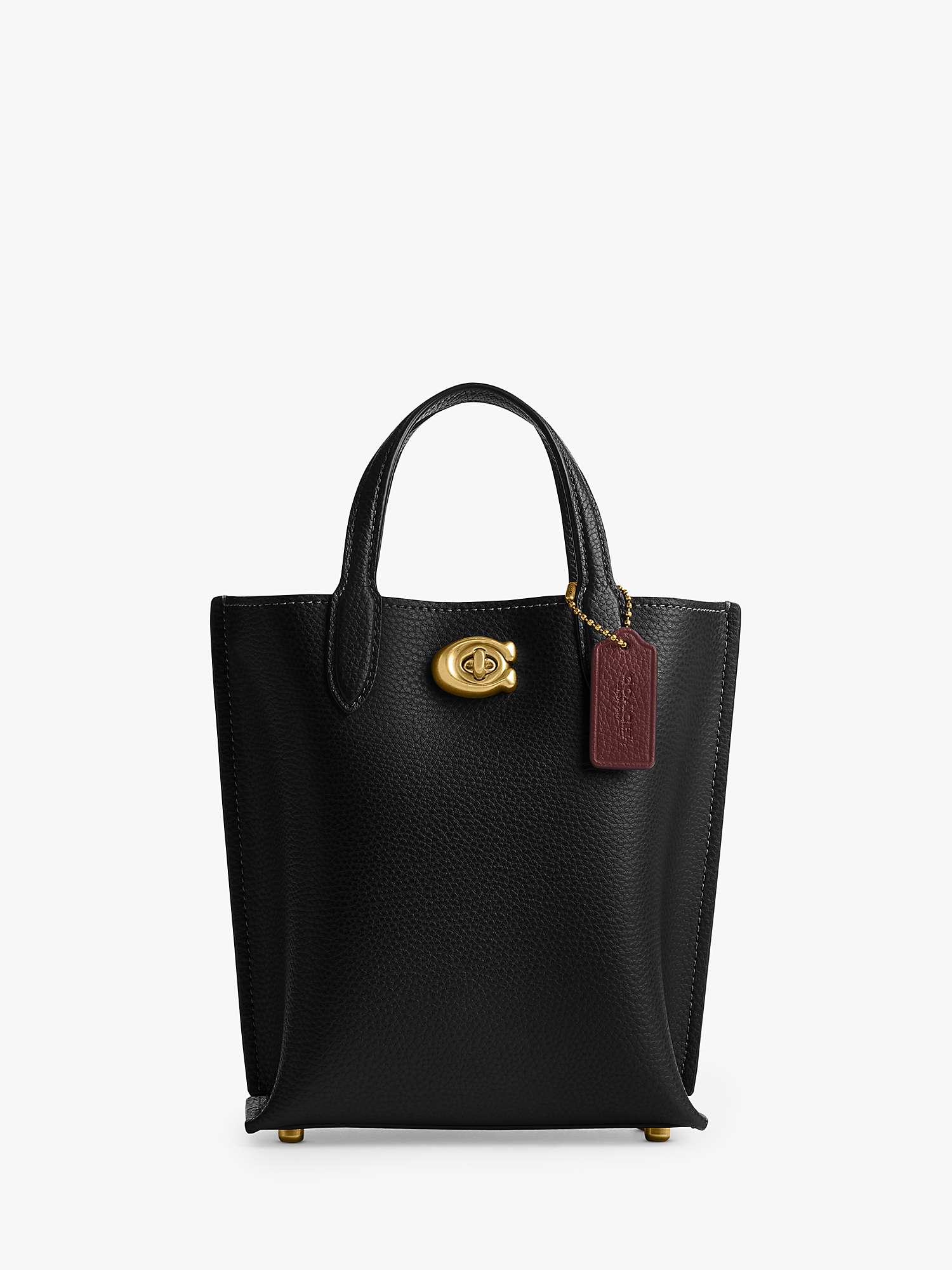 Buy Coach Willow 16 Leather Tote Bag Online at johnlewis.com