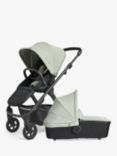 Silver Cross Tide Pushchair & Carrycot, Sage
